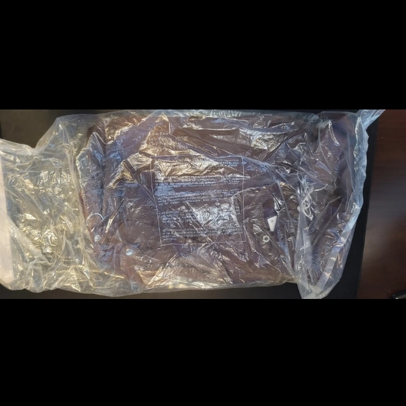 NWT Calvin Klein Brown Large Luggage travel Bag - Picture 4 of 5